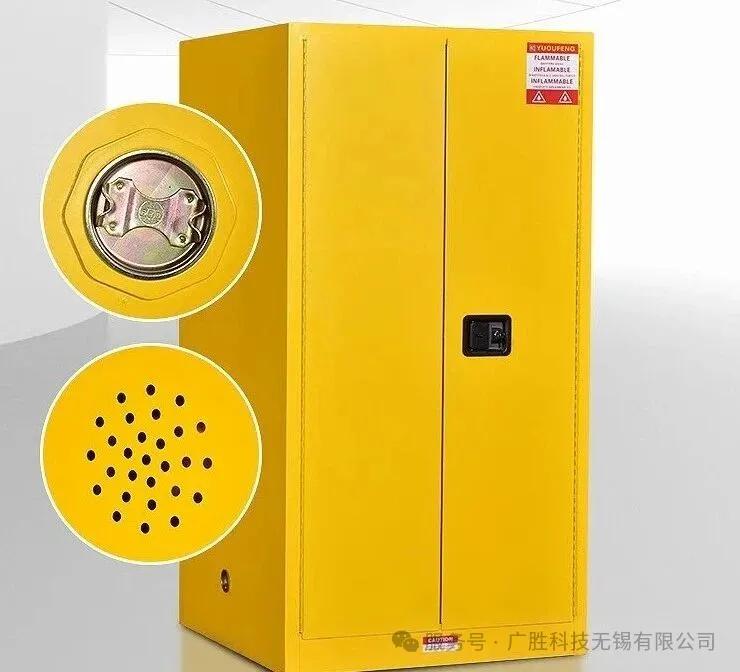 Le rôle essentiel des évents réglables sur les armoires de sécurité inflammables