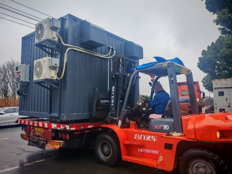 27 février 2026 : livraison de conteneurs extérieurs de bouteilles de gaz antidéflagrants personnalisés pour le client