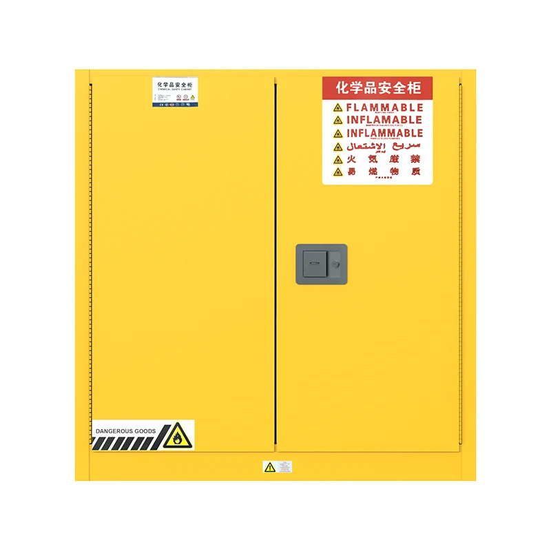 Cabinet de rangement de sécurité liquide et chimique inflammable de 30 gallons