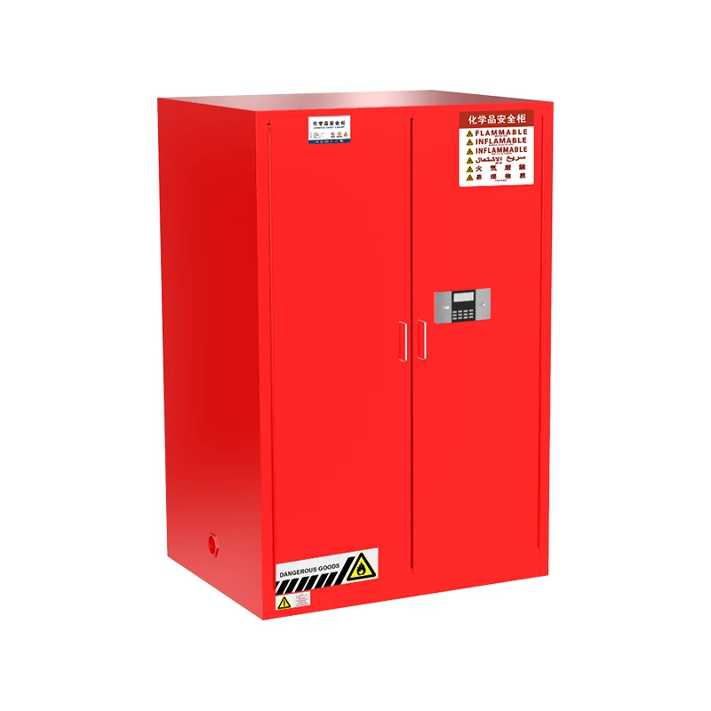 Armoire de stockage de sécurité chimique de 90 gallons