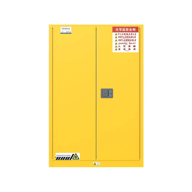 Cabinet de rangement de sécurité liquide et chimique inflammable de 90 gallons