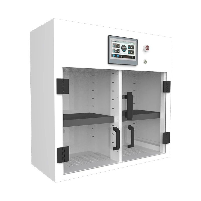 Armoire en acier de rangement de médicaments à gaz propres