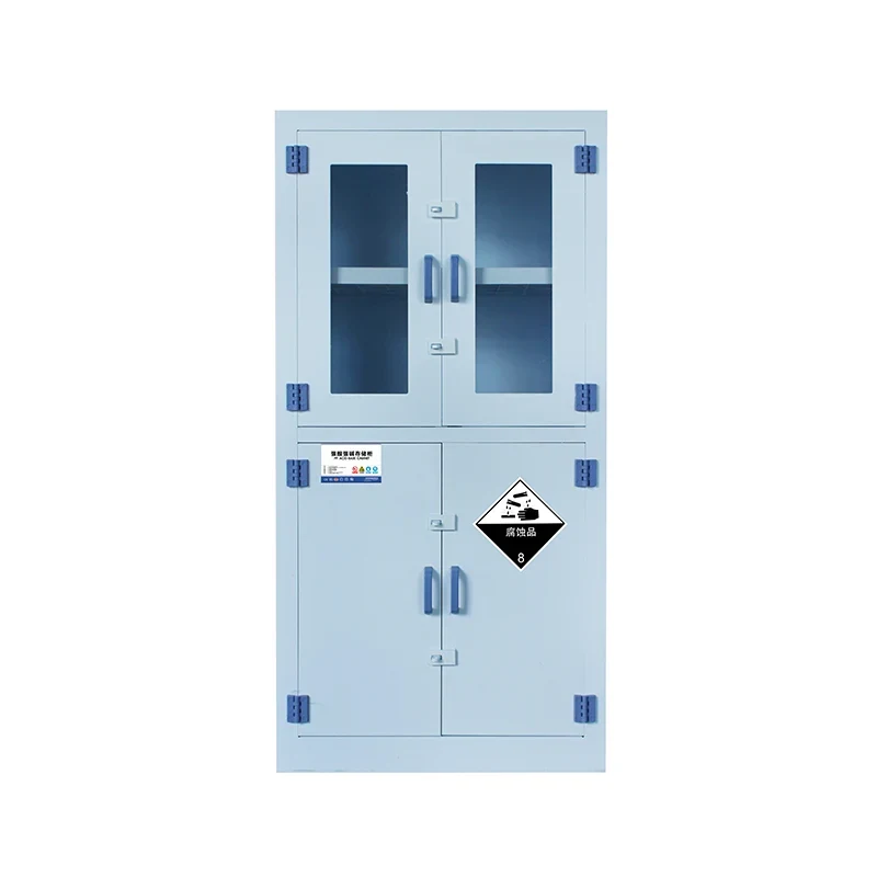 Cabinet de stockage de sécurité chimique à quatre portes