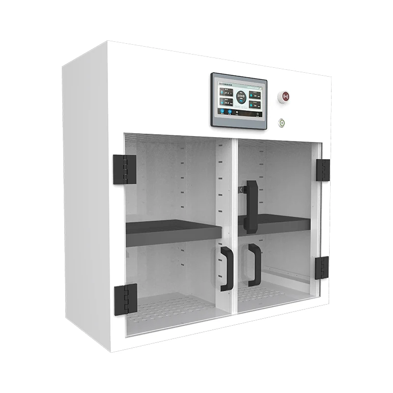 Armoire en acier de stockage de médicaments autonettoyants